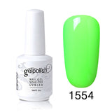 Elite99 Beauty Personal Care UV LED Gel Nail Polish 1 Piece 15ml UV Gel Lacquer UV Gel Color Polish 241 COLOR Available