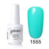 Elite99 Beauty Personal Care UV LED Gel Nail Polish 1 Piece 15ml UV Gel Lacquer UV Gel Color Polish 241 COLOR Available