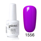 Elite99 Beauty Personal Care UV LED Gel Nail Polish 1 Piece 15ml UV Gel Lacquer UV Gel Color Polish 241 COLOR Available