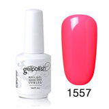 Elite99 Beauty Personal Care UV LED Gel Nail Polish 1 Piece 15ml UV Gel Lacquer UV Gel Color Polish 241 COLOR Available