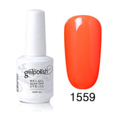 Elite99 Beauty Personal Care UV LED Gel Nail Polish 1 Piece 15ml UV Gel Lacquer UV Gel Color Polish 241 COLOR Available