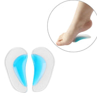 1 Pair Flatfoot Silicone Insoles Within Eight Toe Foot Orthotic Varus Correction X Type Legs Shoes Pad Insoles Foot Care Support