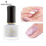 BORN PRETTY Matte Top Coat Nail Polish 6ml Odorless Velvet Oil Nail Art Care Varnish Manicure Design