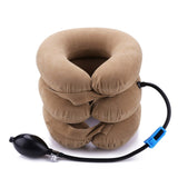 Air Inflatable Pillow Cervical Neck Head Pain Traction Support Soft Brace Device for Head Back Shoulder Neck Pain Health Care